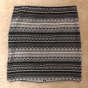 Tribal mini skirt